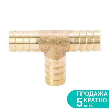 Соединение для шланга T 12мм (латунь) SIGMA (7024251) фото