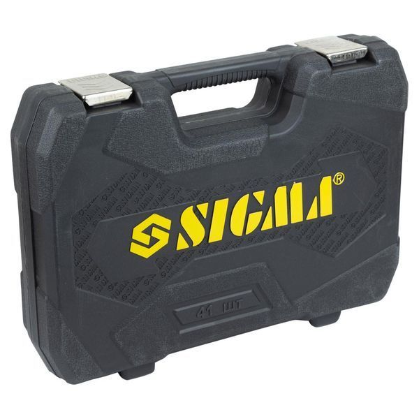 Набір насадок торцевих і біт 3/8" 39шт CrV mid SIGMA (6003601) фото