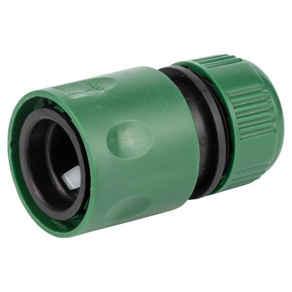Коннектор 1/2" быстросъёмный аквастоп для шланга 1/2" (ABS) GRAD (5016115) фото