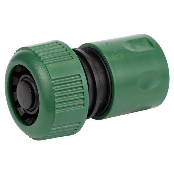 Коннектор 1/2" быстросъёмный аквастоп для шланга 3/4" (ABS) GRAD (5016125) фото