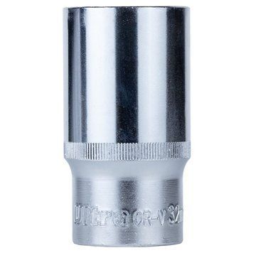 Насадка шестигранная длинная 1/2" 32мм CrV ULTRA (6072322) фото