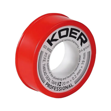 ФУМ лента для воды Koer STP-01 PRO 20M*0.2mm*19mm фото