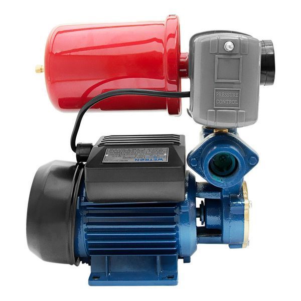 Станция 0.37 кВт Hmax 32 м Qmax 35 л/мин (вихревой насос) 1л WETRON AUTOGP125Z (776010) фото