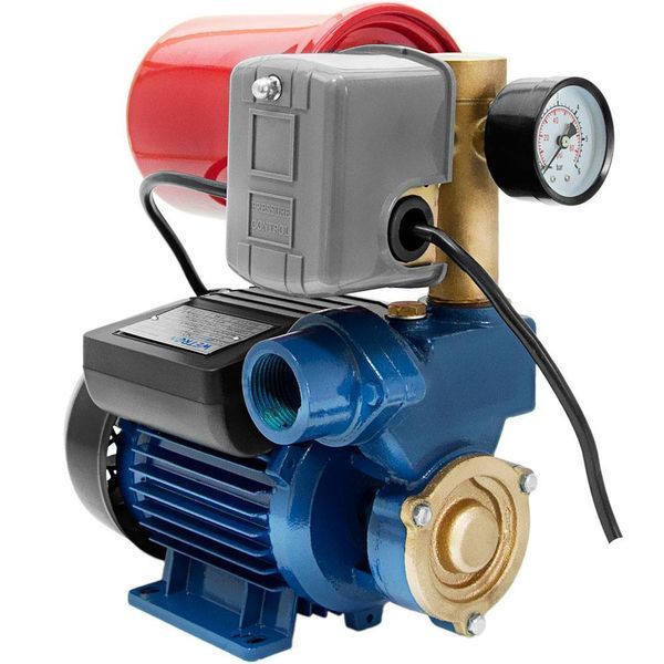 Станция 0.37 кВт Hmax 32 м Qmax 35 л/мин (вихревой насос) 1л WETRON AUTOGP125Z (776010) фото