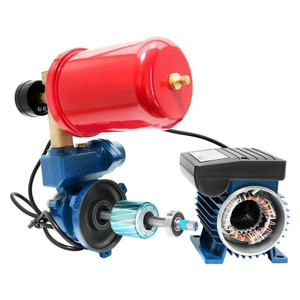 Станция 0.37 кВт Hmax 32 м Qmax 35 л/мин (вихревой насос) 1л WETRON AUTOGP125Z (776010) фото