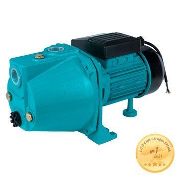 Насос центробежный самовсасывающий 0.75кВт Hmax 48м Qmax 55л/мин AQUATICA JETa80 (775092) фото