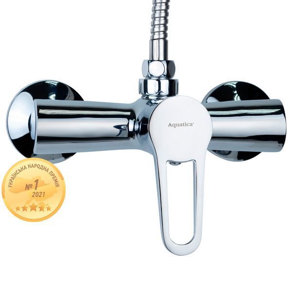 Змішувач HK Ø35 для душа AQUATICA HK-1D130C (9732300) фото Змішувач HK Ø35 для душа AQUATICA HK-1D130C (9732300) фото