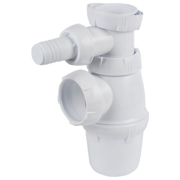 Сифон для кухонной мойки с подводом 1&frac12;"&times;&Oslash;40мм WIRQUIN (9542820) фото