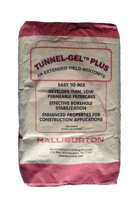 Бентоніт для буріння свердловин TUNNEL-GEL PLUS/MAX фото