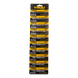 Набор бит двухсторонних PН1-PН2&times;65мм 1/4" 10шт S2 Chrome (лента) SIGMA (4011151) фото 2