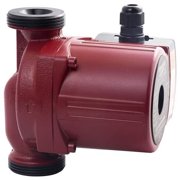 Насос циркуляционный 100Вт Hmax 6м Qmax 75л/мин &Oslash;1&frac12;" 130мм + гайки &Oslash;1" AQUATICA (774133) фото