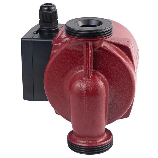 Насос циркуляционный 100Вт Hmax 6м Qmax 75л/мин &Oslash;1&frac12;" 130мм + гайки &Oslash;1" AQUATICA (774133) фото