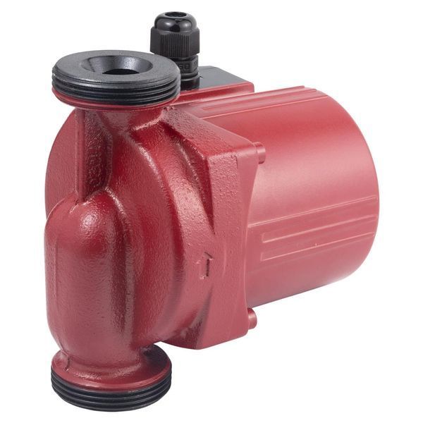 Насос циркуляционный 100Вт Hmax 6м Qmax 75л/мин &Oslash;1&frac12;" 130мм + гайки &Oslash;1" AQUATICA (774133) фото