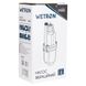 Насос вібраційний 0.25кВт H 75м Q 18л/хв Ø100мм 10м кабелю верхній вхід WETRON WVM60 (778382) фото 5