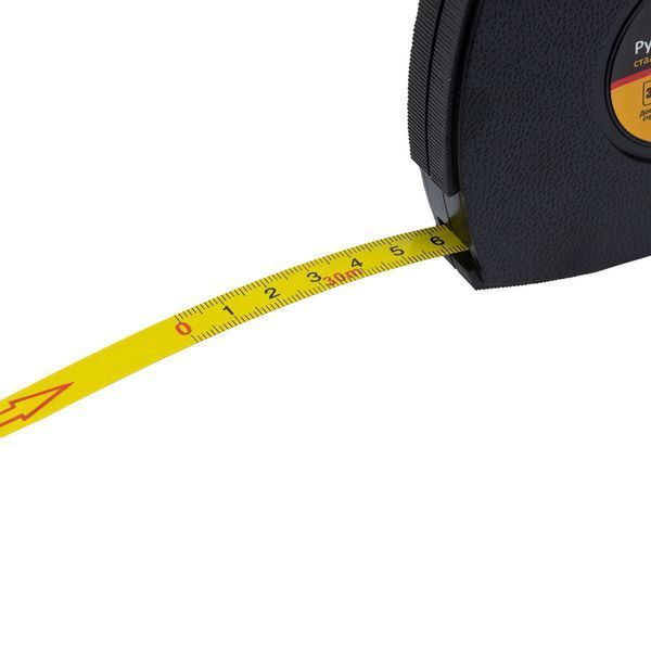 Рулетка сталева стрічка 30м&times;10мм (чорна) SIGMA (3816301) фото