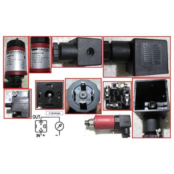 Датчик тиску 24В 0-16 бар 1/4" LEO PS16 (779692) фото