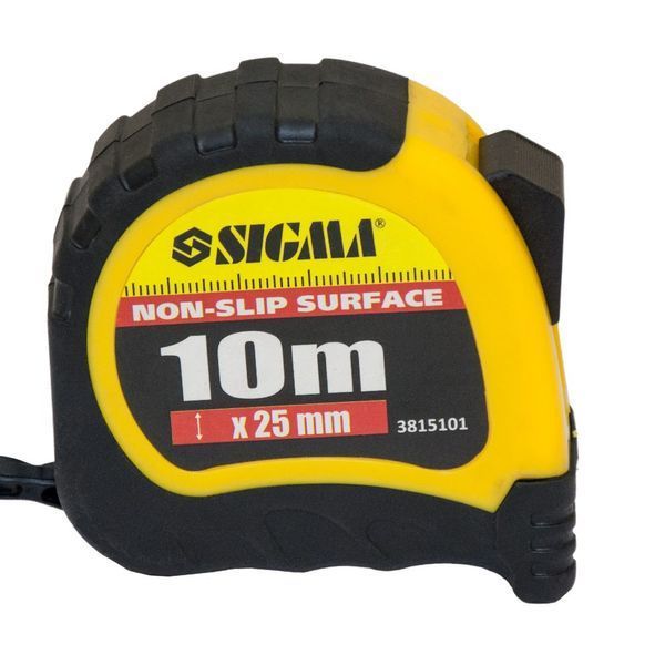 Рулетка Shiftlock 10м&times;25мм SIGMA (3815101) фото