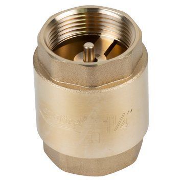 Клапан обратный F1 1/4"&times;F1 1/4" (латунь) euro 410г AQUATICA (779656) фото
