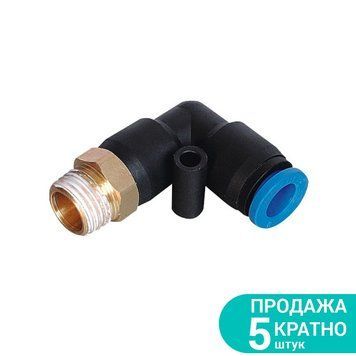 Штуцер цанговый (угловой) &Oslash;8мм МТ 3/8" SIGMA (7027141) фото